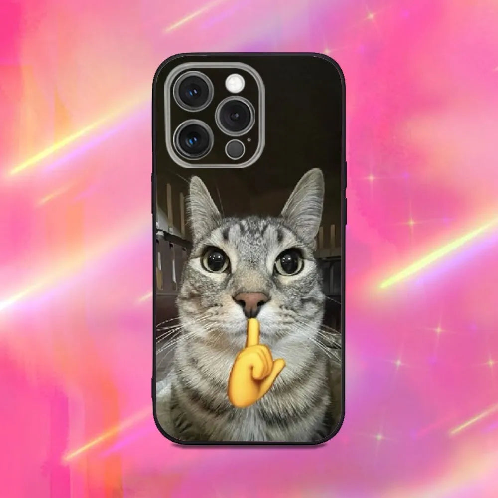 Funny Cute Cat Phone Case