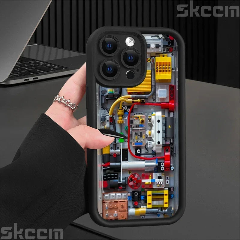 Car Pattern Silicone Phone Case