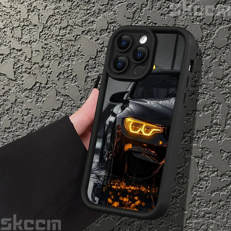 Car Pattern Silicone Phone Case