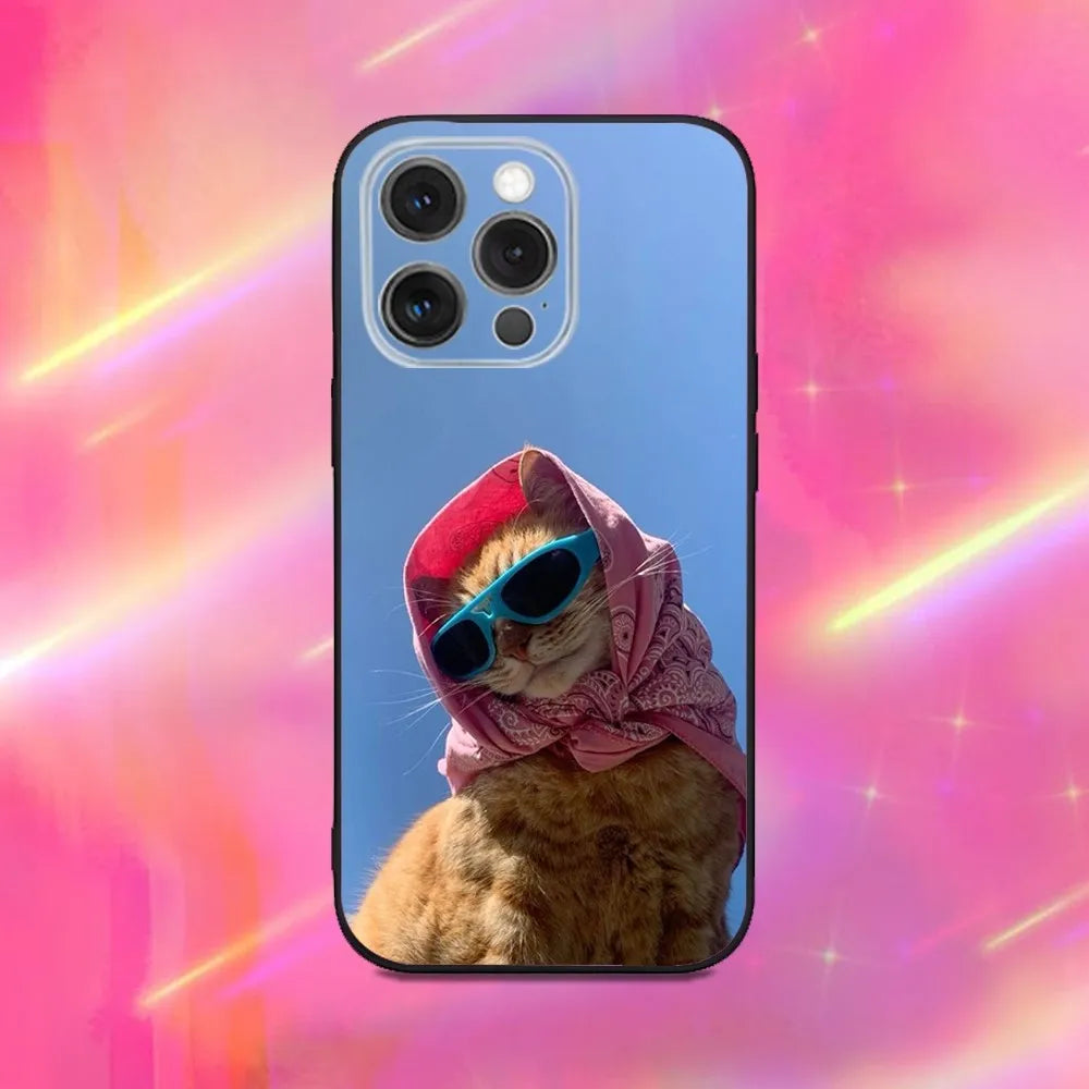 Funny Cute Cat Phone Case