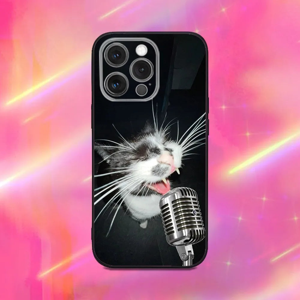 Funny Cute Cat Phone Case